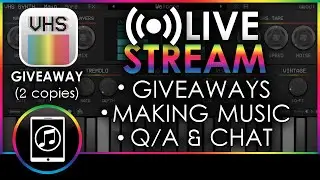 🔴 Livestream  Jan 15th - Saga Synth +VHS  Synth By AudioKit