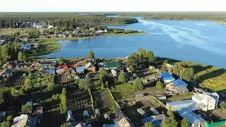 Полёты над городом Кирс. Леспромхоз и Калининский
