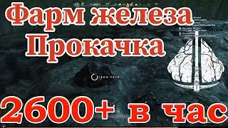 New World быстрый фарм железа | прокачка майнинга | New world mining levelling | Iron farming