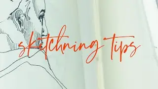 5 TIPS on how to start sketching people in public I SKETCHBOOK TOUR 005