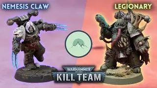 Nemesis Claw vs. Legionary [Kill Team Battle Report]