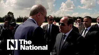 El Sisi meets Erdogan in Ankara after years of frosty relations