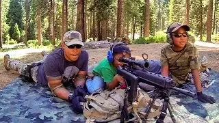 Daddy's Day Off - Hiking and Shooting with My Boys [GoPro]