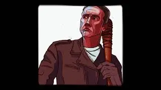 📺 Negan - digital painting time lapse 🎨