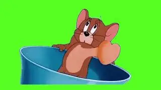 Jerry heartbeat green screen