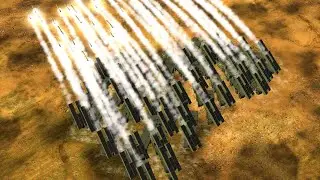 9A52-4 Tornado Generals Zero Hour Silent Death Mod RUSSIA VS USA