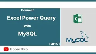 connect excel to mysql using power query
