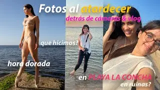 NOS FUIMOS A LA PLAYA HACER FOTOS EN LA HORA DORADA || BAILARINA E INFLUENCER CUBANA @monicamolto8986