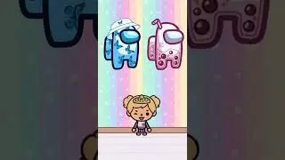 Toca Boca ~ Among us Choose left or right💖😍