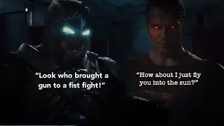 What were BATMAN & SUPERMAN thinking during their fight?