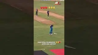 Virat Kohli celebration after 50th century #ytshorts #trendingshorts #trending