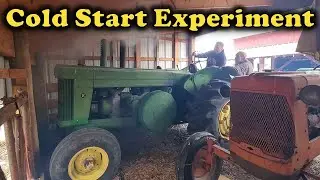 John Deere R Cold Start - How Long to Warm Up the Pony Motor?