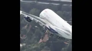 WITNESS THE MASSIVE BRITISH AIRWAYS A380 LAND AT HEATHROW AIRPORT!