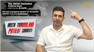 🇹🇷👏🏻Saç ekimi hastamız Ercüment Bey'in, #saçekim işlemine dair tüm süreci.