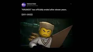 goodbye ninjago...