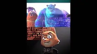 Sullivan Vs The Crimson Paw #monstersinc #thebadguys #whoisstrongest #shorts