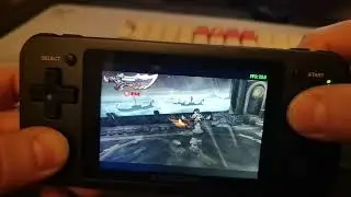 God Of War PSP Anbernic RG351M AmberELEC Smooth Emulation