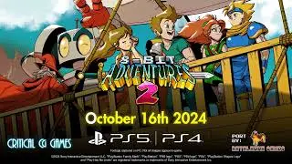 8-Bit Adventures 2 - Release Date Trailer | PS5 & PS4
