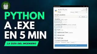 How to convert a Python script to an .exe file in less than 5 minutes