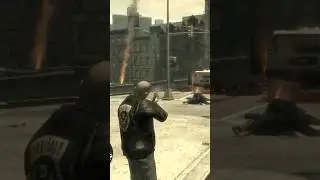 Экшоновая войнушка с копами 🔥 #играювгта4веселюсьвгта4 #classicscorpion #гта4gta4  #shorts