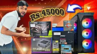 Rs 45000 Gaming/Editing PC Build 2024 | Ryzen 5 5600 || By Clouty Plays ||