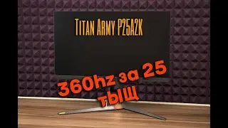Обзор  Titan Army P25A2K - Антикризисные 360Hz