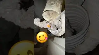 Candy and Cash Found in the Dryer Vents! 🍬💸 #oddlysatisfying #unclogging #dryerventcleaning