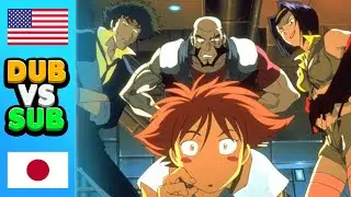 Cowboy Bebop Series (Anime DUB vs SUB Comparison)