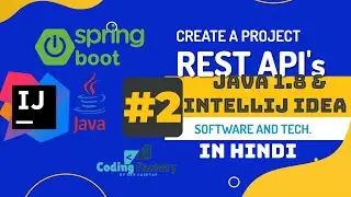 How to install java and intellij idea | Crud operation using Spring boot REST API's in Hindi |