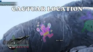 FINAL FANTASY VII REBIRTH - How to find all Cactuar Caper Photo Locations (Chapter 6 Mini Game)
