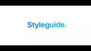 Styleguide Video