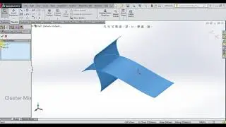 INTERSECTION CURVE IN SOLIDWORKS || SOLIDWORKS SKETCHING TUTORIALS