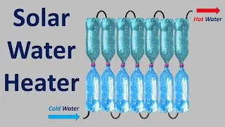 How to make a solar water heater at home  - [A Study]