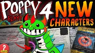 Two NEW Chapter 4 Characters REVEALED With ARG Secrets & Updates, Merch & MORE [Poppy Playtime News]