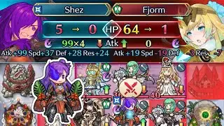 [FEH]Legendary Shez Broadleaf Fan Test(1524 Damage)