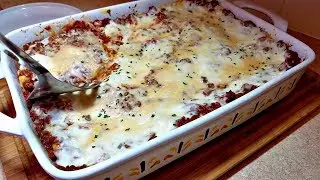How To Make Lasagna | Meat Sauce Recipe | Easy Lasagna Recipe | No Boil Noodles Lasagna Recipe