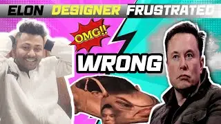 Elon Musk Designer Gone wrong Self Confidence Over Reaction Funny Cringe Comedy Roast Flying Majnu😄