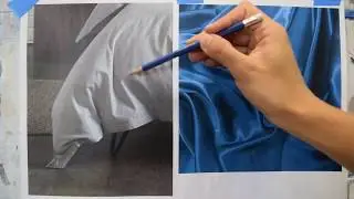 Cómo pintar telas y drapeados en óleo. Clase de Pintura.