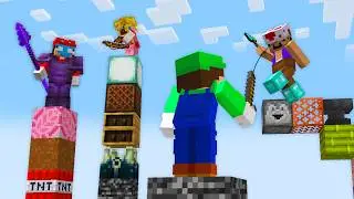 The Most INSANE Minecraft Random Item Pillars...