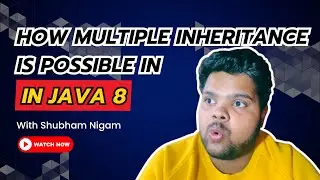 Multiple inheritance in java using default methods | Default Methods in Java | Multiple Inheritance
