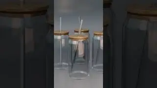 Glass Jar/Product Modeling Tutorial in Maya #mayatutorials #mayamodeling #shorts