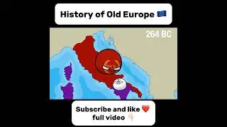 Countryballs - History of Old Europe #countryballs #polandball #history #europe #eu #shorts