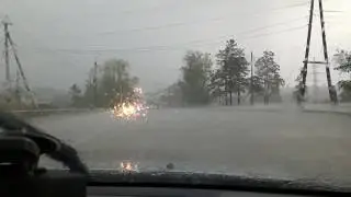 Как начинался потоп в Улан - Удэ