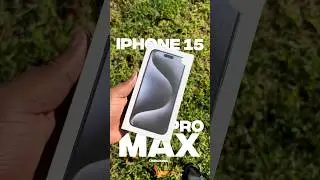 IPhone 15 ProMax Unboxing