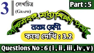 WBBSE Class IX Math Chapter 3 |WB Class 9 Math Koshe Dekhi 3.2 | WB CLASS 9 Graph | Graph | PART 5