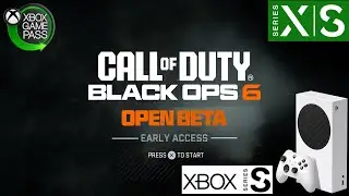 CALL OF DUTY BLACK OPS 6 (OPEN BETA) Teste no Xbox Series S