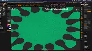 ZB_9.15  |  How to Zremesh your skirt when curve bridge brush hangs