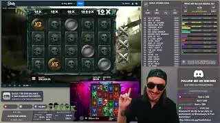 FrankDimes INCREDIBLE win on the new Hacksaw slot Gladiator Legends