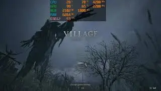 Ryzen 5 5600G/No GPU - Resident Evil 8 Village