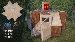 RUST DUO BUNKER BASE DESIGN (Simple and COZY Duo Base in Rust)